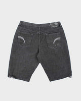 Vintage 2000's Rocawear Dark Grey Wash Baggy Denim Shorts - W40 L15