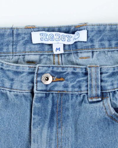 Polar Skate Co. Big Boy Medium Wash Denim Cut Off Shorts - W30 L10