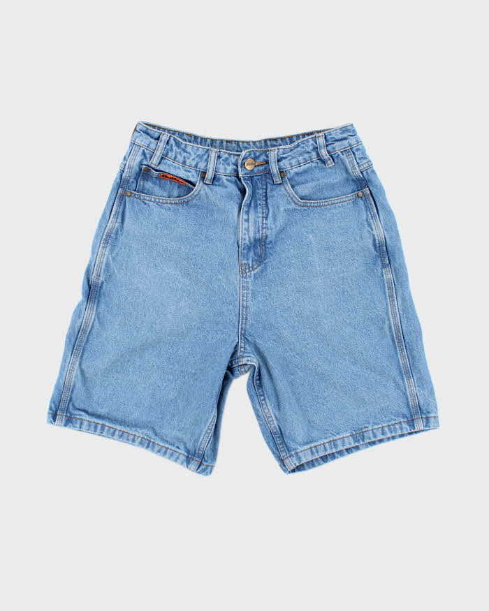 Butter Goods Medium Wash Drawstring Denim Shorts - W28 L8