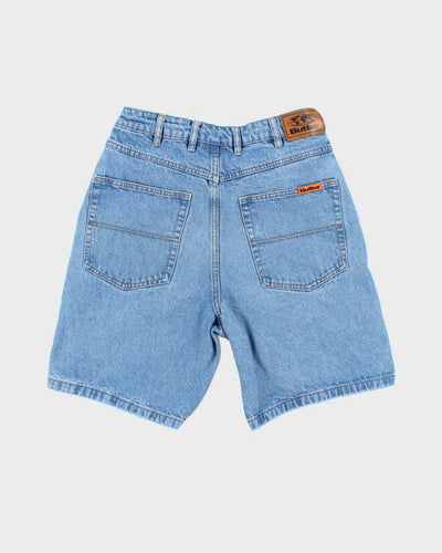 Butter Goods Medium Wash Drawstring Denim Shorts - W28 L8
