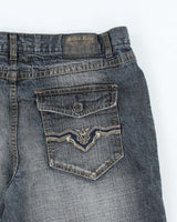 Vintage Y2K Suko Ram Wide Leg Cut Off Denim Shorts - W36 L11