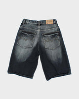 Vintage Y2K W&amp;Y Overdyed Dark Wash Denim Shorts - W30 L11