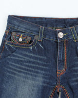 Vintage Y2K True Religion Dark Wash Denim Shorts - W34 L10