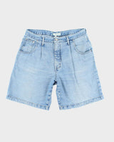 Vintage 90's Guess Light Wash Denim Shorts - W34 L9