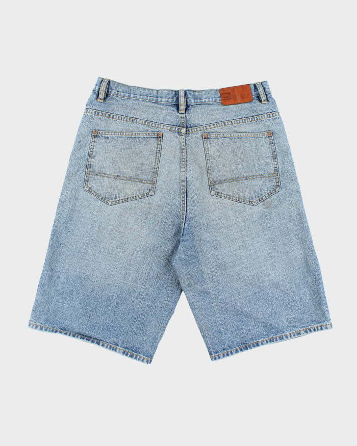 Vintage Y2K Ecko UTLD Light Wash Denim Shorts - W36 L12