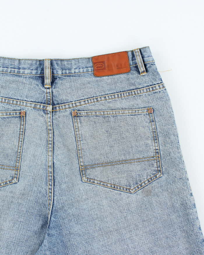 Vintage Y2K Ecko UTLD Light Wash Denim Shorts - W36 L12