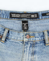 Vintage Y2K Ecko UTLD Light Wash Denim Shorts - W36 L12