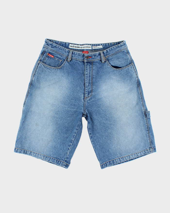 Vintage Y2K Ecko UNTLD Embroidered Wide Leg Carpenter Shorts - W36 L13