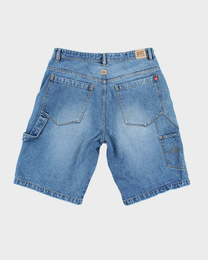 Vintage Y2K Ecko UNTLD Embroidered Wide Leg Carpenter Shorts - W36 L13