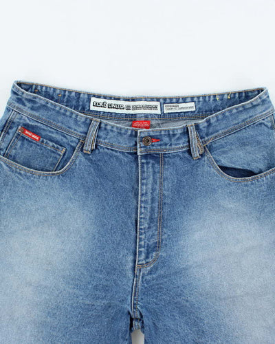 Vintage Y2K Ecko UNTLD Embroidered Wide Leg Carpenter Shorts - W36 L13