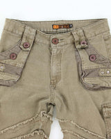 Vintage Y2K Meland Textured Grunge Shorts - W29 L12