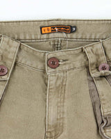 Vintage Y2K Meland Textured Grunge Shorts - W29 L12