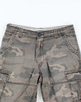 Vintage Levi's Dark Camouflage Cargo Shorts - W32 L9