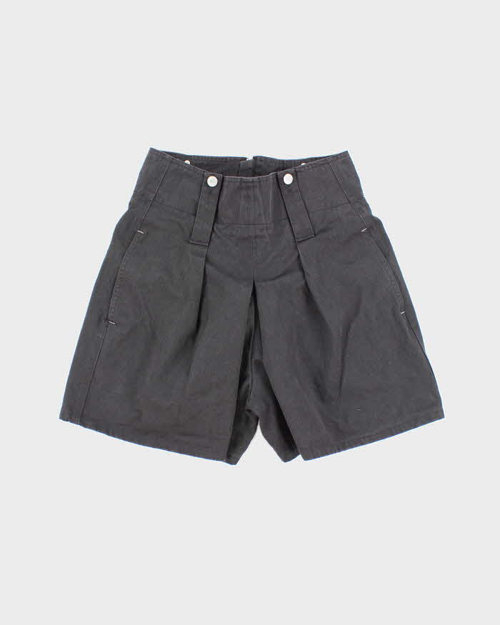 Vintage Isabel Marant High Waisted Dark Wash Denim Shorts - W26 L4