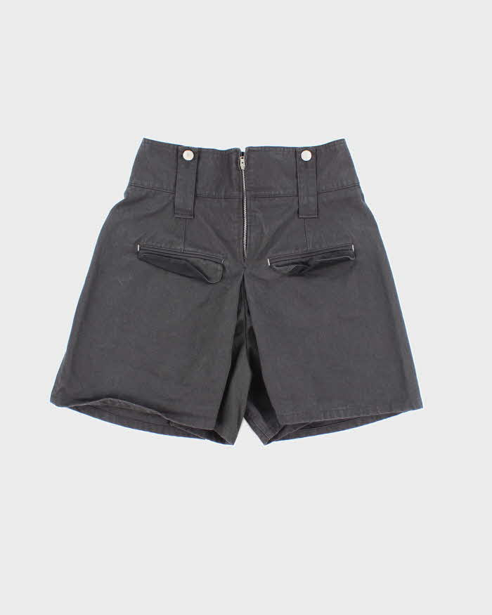 Vintage Isabel Marant High Waisted Dark Wash Denim Shorts - W26 L4