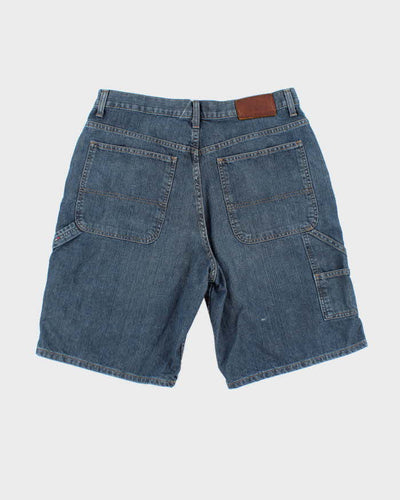Vintage Y2K Tommy Hilfiger Wide Leg Denim Carpenter Shorts - W34 L10