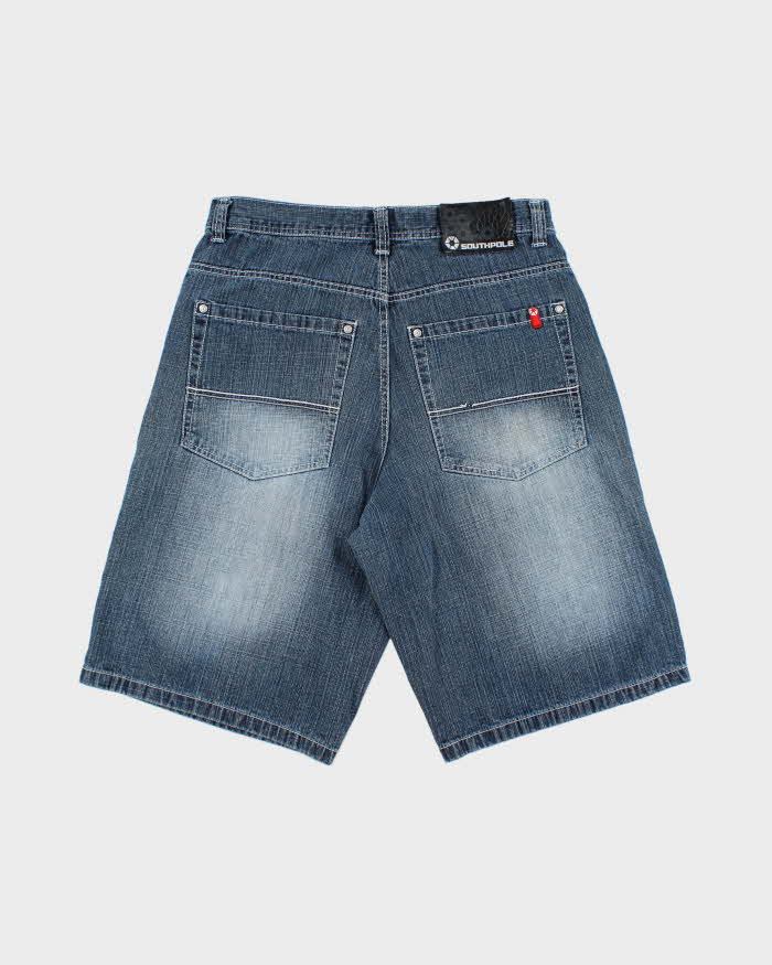 Vintage Y2K Southpole Wide Leg Denim Shorts - W32 L12
