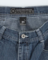 Vintage Y2K Southpole Wide Leg Denim Shorts - W32 L12