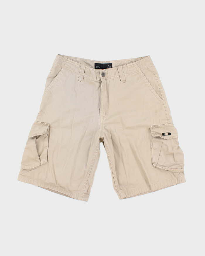 Vintage Oakley Embroidered Wide Leg Cargo Shorts - W32 L10