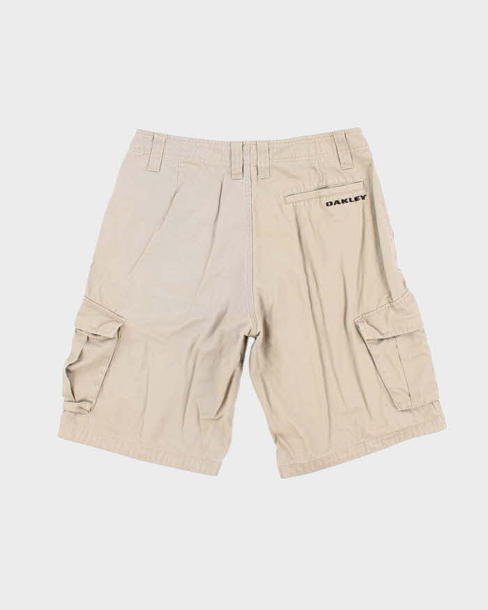 Vintage Oakley Embroidered Wide Leg Cargo Shorts - W32 L10
