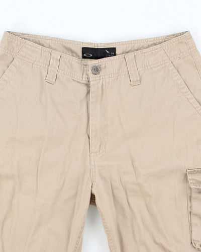 Vintage Oakley Embroidered Wide Leg Cargo Shorts - W32 L10