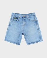 Vintage Butter Goods Medium Wash Embroidered Denim Shorts - W30 L9