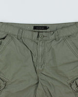 Vintage 2000's Calvin Klein Wide Leg Cargo Shorts - W36 L11