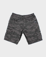 Vintage 2000's Billabong Black Camouflage Cargo Shorts - W32 L10