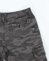Vintage 2000's Billabong Black Camouflage Cargo Shorts - W32 L10