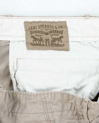 Vintage Levi's White Label Baggy Cargo Shorts - W36 L9