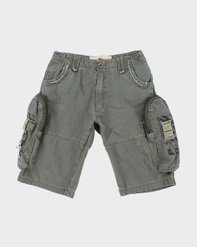 Vintage Y2K Abercrombie & Fitch Military Style Cargo Shorts - W28 L12