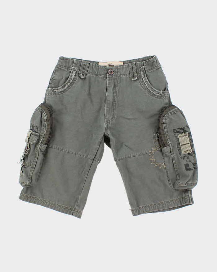 Vintage Y2K Abercrombie & Fitch Military Style Cargo Shorts - W28 L12
