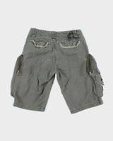 Vintage Y2K Abercrombie &amp; Fitch Military Style Cargo Shorts - W28 L12