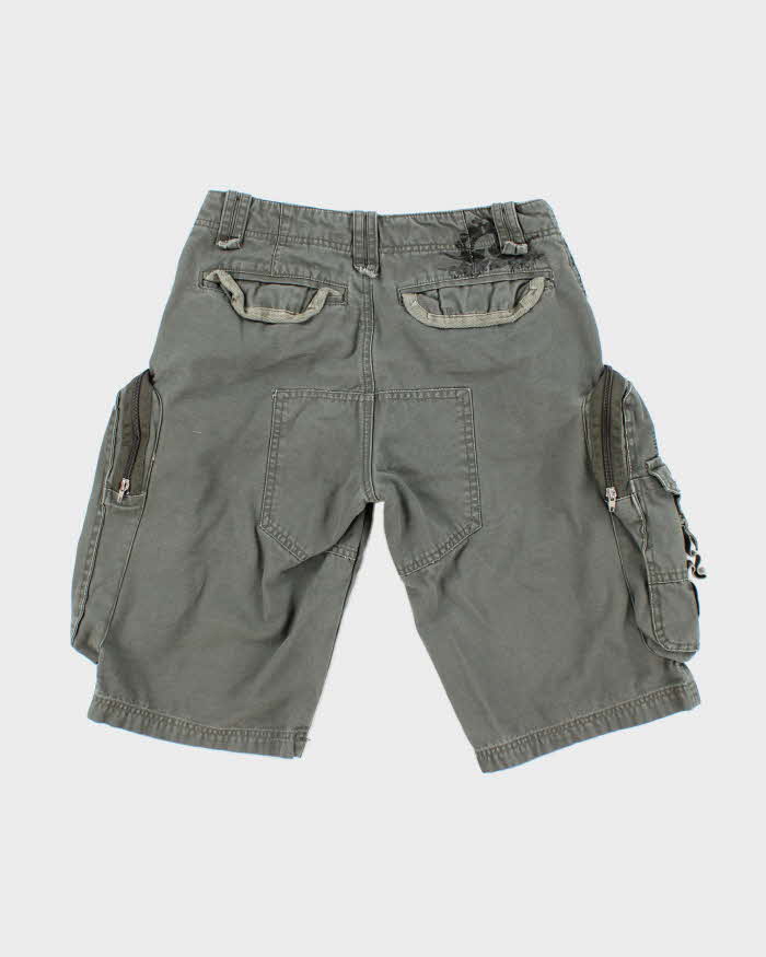 Vintage Y2K Abercrombie & Fitch Military Style Cargo Shorts - W28 L12