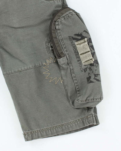 Vintage Y2K Abercrombie & Fitch Military Style Cargo Shorts - W28 L12