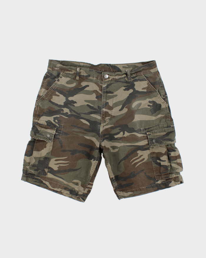 Vintage 2000's Levi's Baggy Camouflage Cargo Shorts - W34 L9