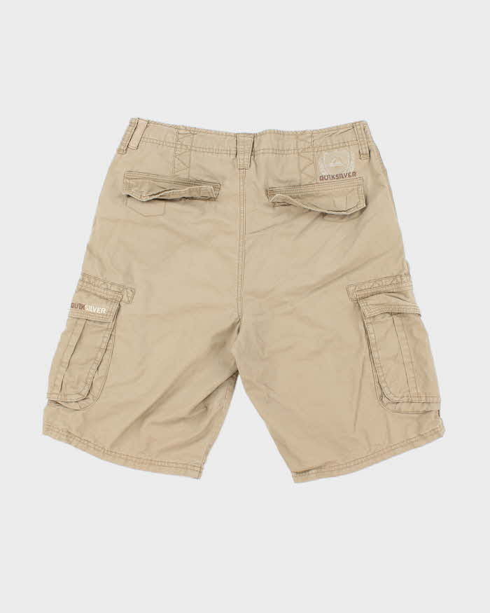 Vintage Y2K Quiksilver Baggy Heavyweight Cargo Shorts - W30 L10