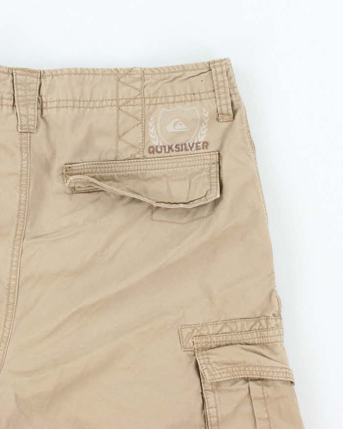 Vintage Y2K Quiksilver Baggy Heavyweight Cargo Shorts - W30 L10
