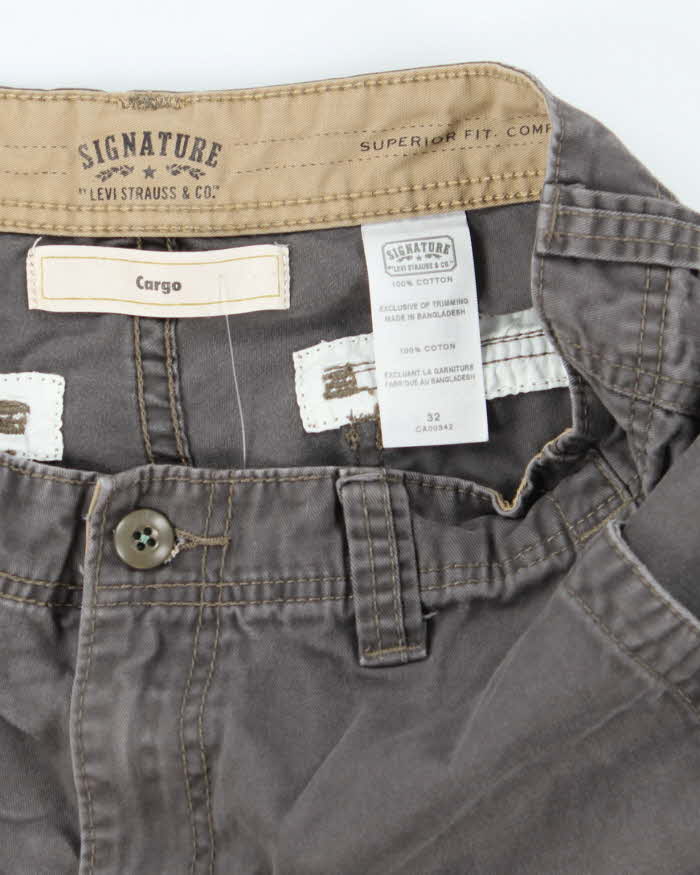 Vintage Levi's Faded Wide Leg Cargo Shorts - W32 L11