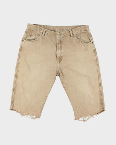 Vintage 2000's Wrangler Wide Leg Denim Cut Off Shorts - W36 L15