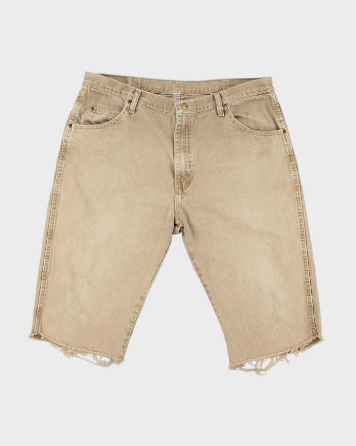 Vintage 2000's Wrangler Wide Leg Denim Cut Off Shorts - W36 L15