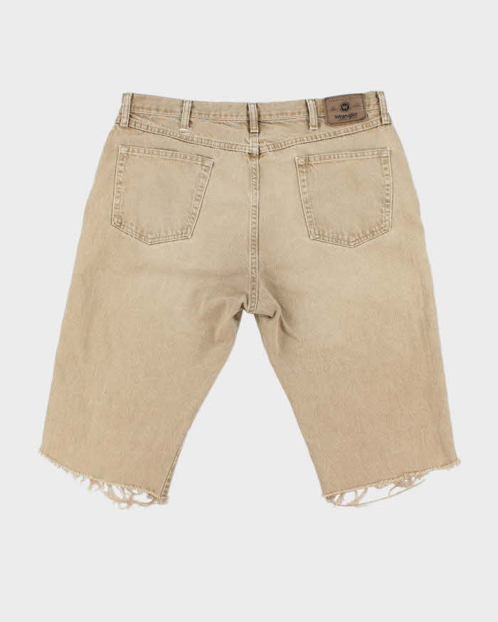 Vintage 2000's Wrangler Wide Leg Denim Cut Off Shorts - W36 L15