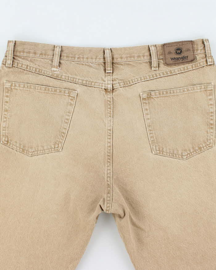 Vintage 2000's Wrangler Wide Leg Denim Cut Off Shorts - W36 L15