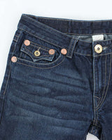 Vintage Y2K True Religion Dark Wash Denim Shorts - W32 L10