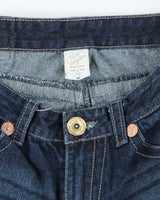 Vintage Y2K True Religion Dark Wash Denim Shorts - W32 L10