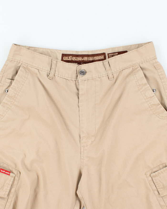 Vintage Y2K Ecko Untld Wide Leg Cargo Shorts - W32 L12