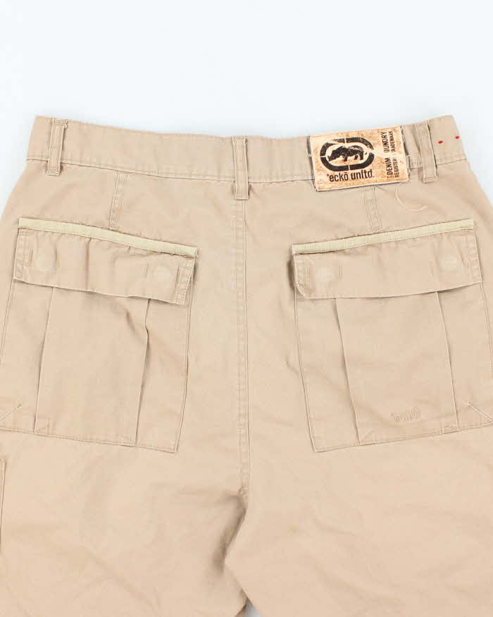 Vintage Y2K Ecko Untld Wide Leg Cargo Shorts - W32 L12