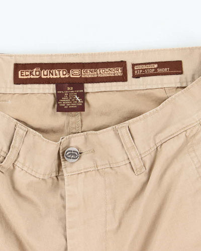 Vintage Y2K Ecko Untld Wide Leg Cargo Shorts - W32 L12
