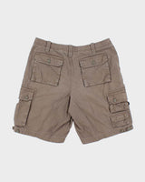 Vintage 2000's Eddie Bauer Wide Leg Cargo Shorts - W36 L11