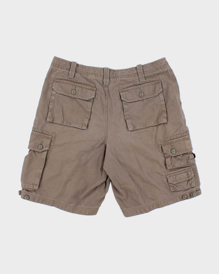 Vintage 2000's Eddie Bauer Wide Leg Cargo Shorts - W36 L11